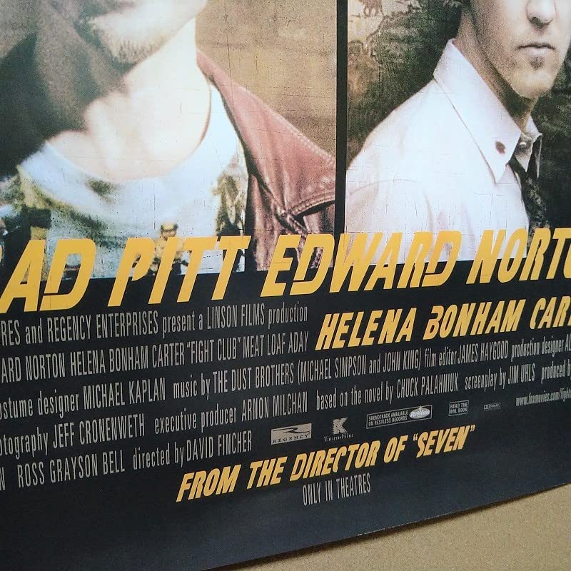 Amazon.co.jp: 映画ポスター ファイトクラブ FIGHT CLUB 24×36inc (61